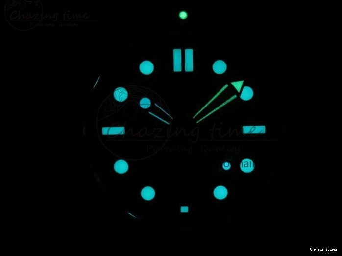 0301 ZeroBulk 2018 Seamaster Diver 300M OMF Best Edition Blue Ceramic Blue Dial on SS Bracelet A8800 (Black Balance Wheel) 7957